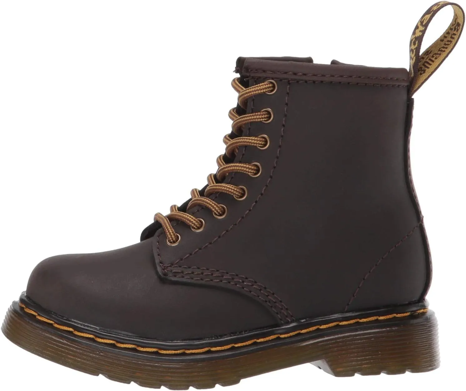 Lace-up boots 1460 Lace Up Fashion Boot Dr. Martens, Dark Brown Wildhorse Lamp