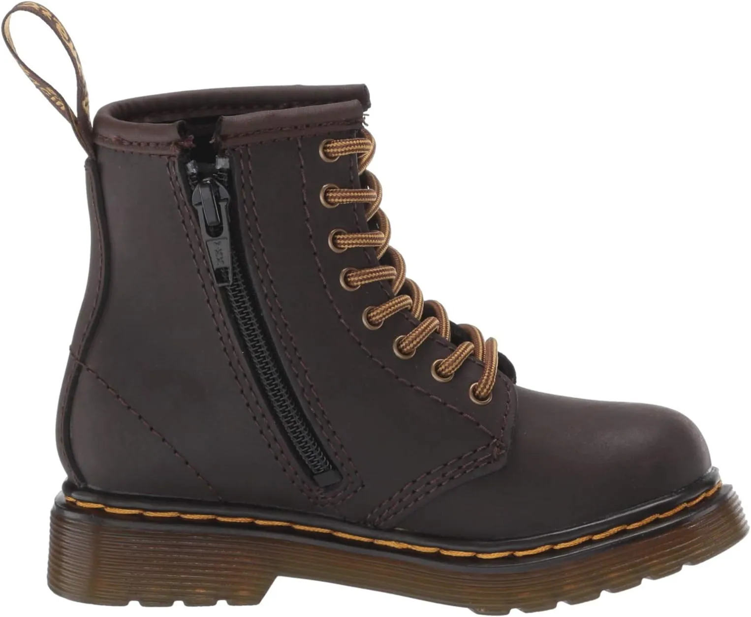 Lace-up boots 1460 Lace Up Fashion Boot Dr. Martens, Dark Brown Wildhorse Lamp