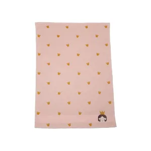 Lena Organic Flannel Blanket - Princess