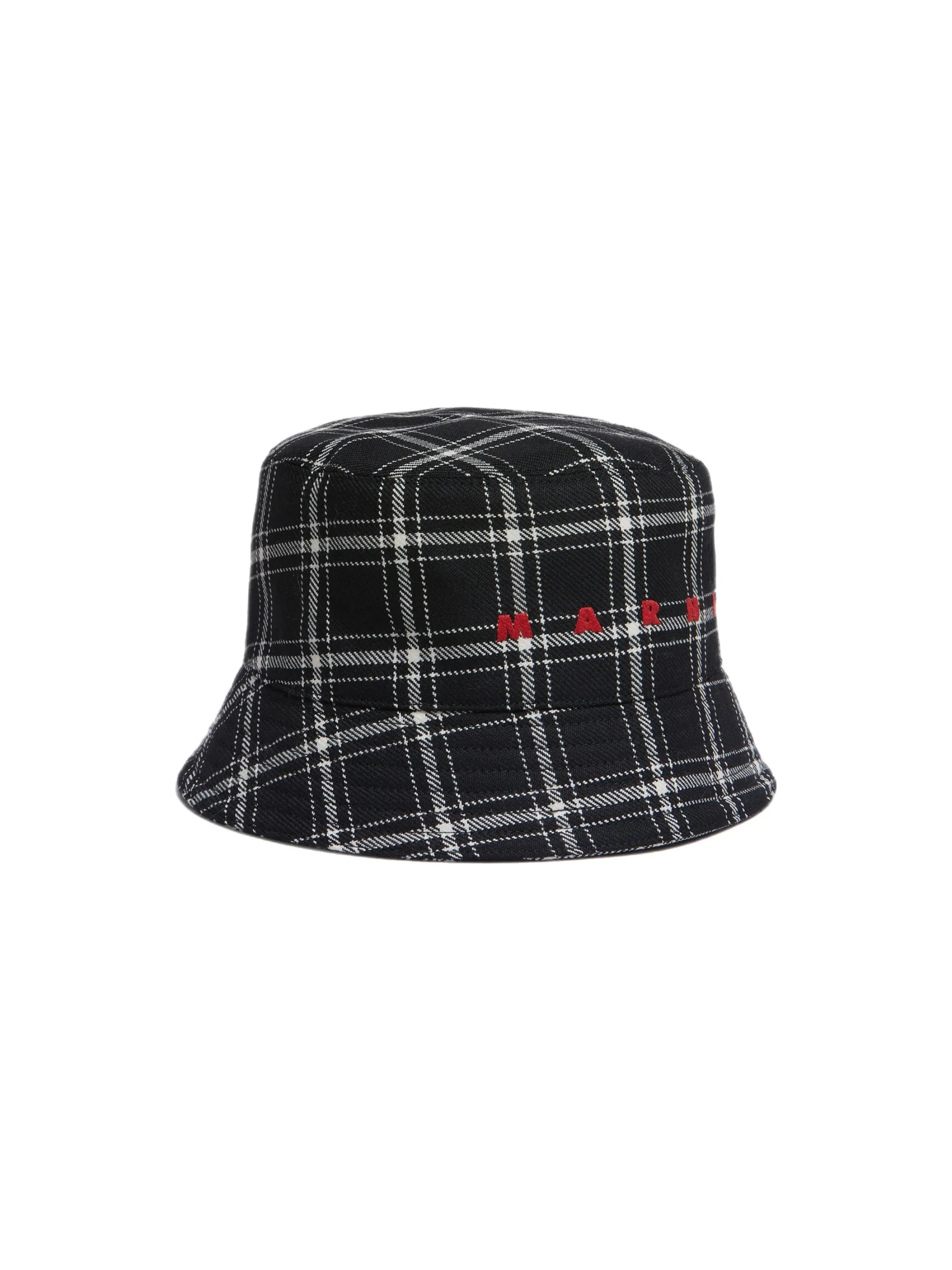 Marni Bucket Hat With Embroidered Logo