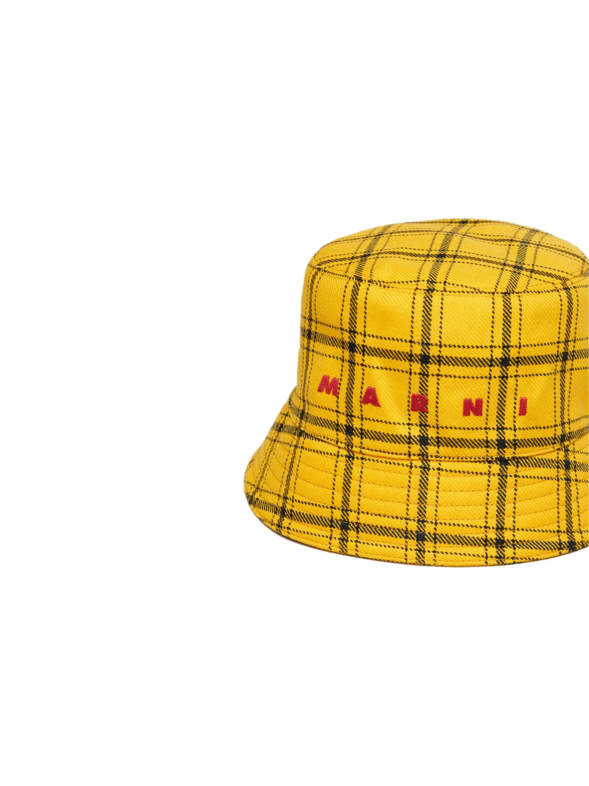Marni Bucket Hat With Embroidered Logo