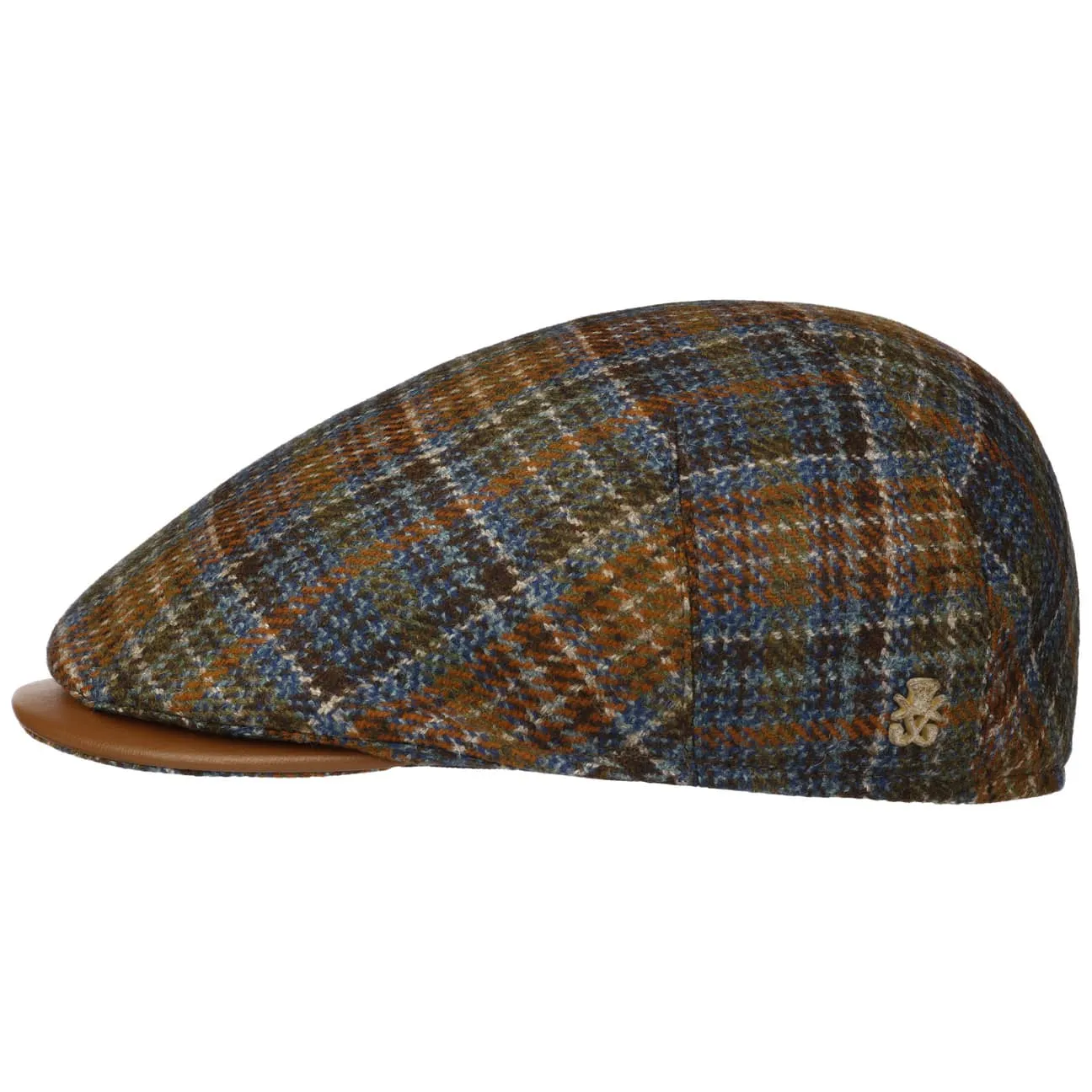 Marzio New Check Flat Cap Zechbauer by Mayser