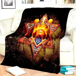 Master Mason Blue Lodge Blanket - 3D Printed