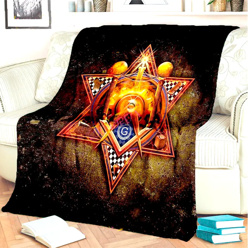 Master Mason Blue Lodge Blanket - 3D Printed