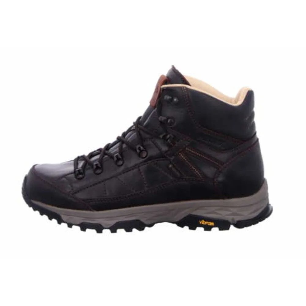 MEINDL Chiasso Identity Mens Boots - Dark Brown Leather Hiking Footwear