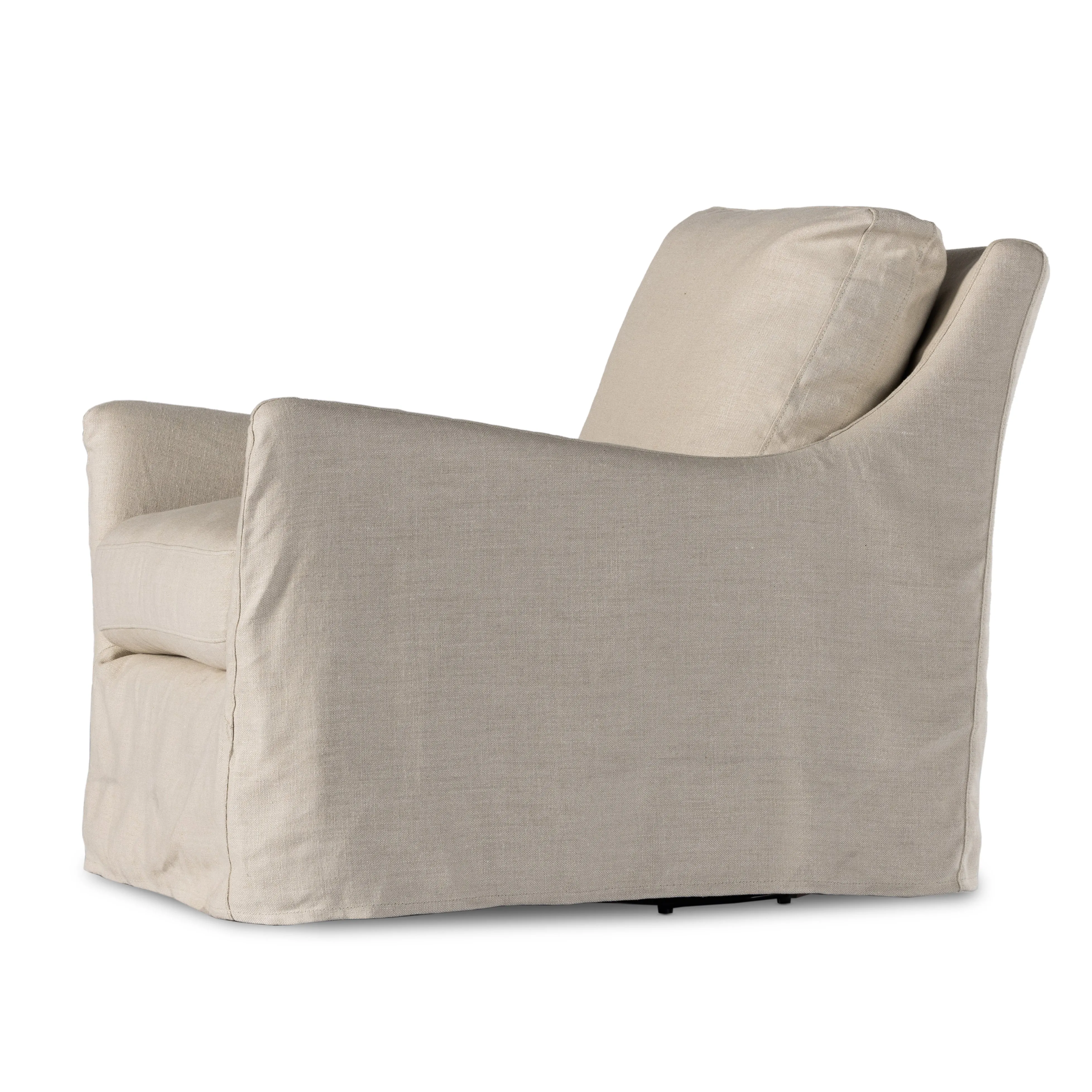 Monette Slipcover Swivel Chair