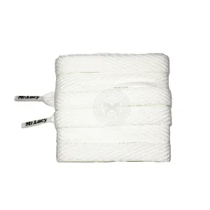 Mr Lacy Flatties - White Shoelaces