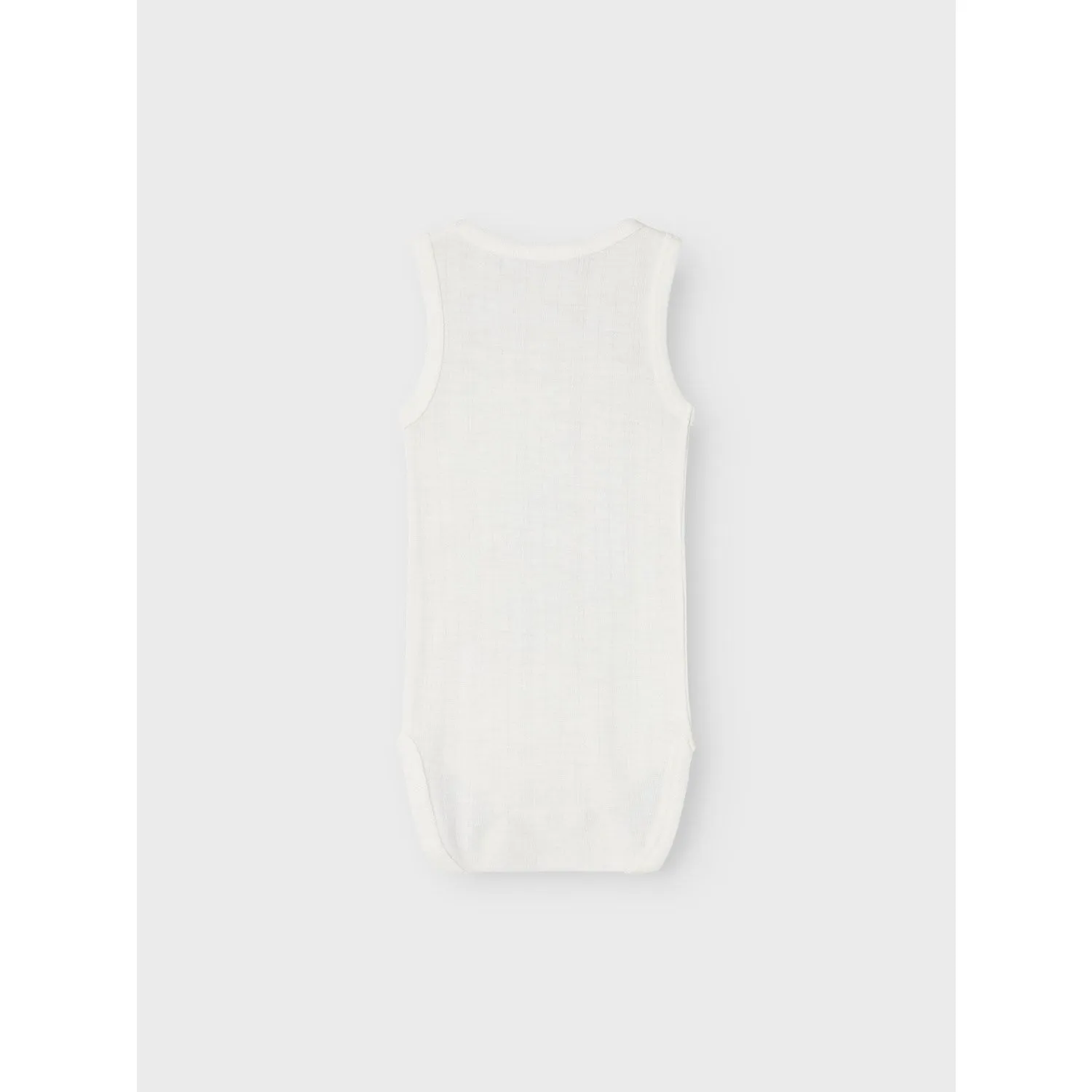 Name It Snow White Wang Wool Needle Tank Bodysuit Ls