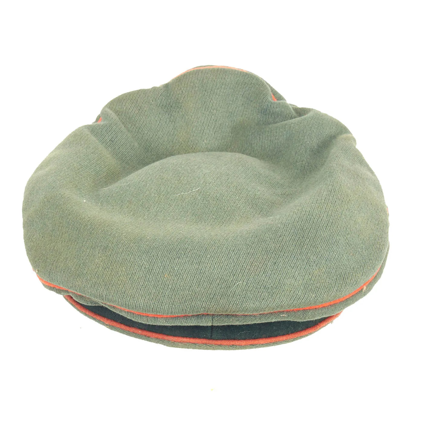 Original German WWII Service Used Heer Artillery EM/NCO Schirmmütze Visor Crush Cap
