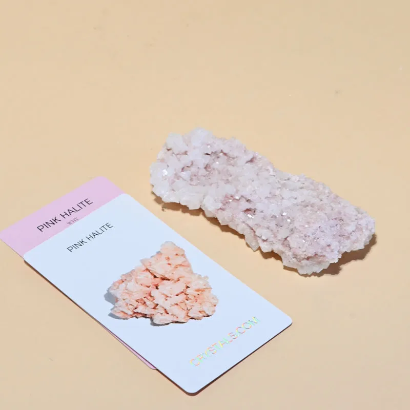 Pink Halite 4 inch