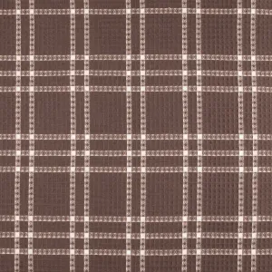 Printed Waffle - WAFFY - 001 - Brown