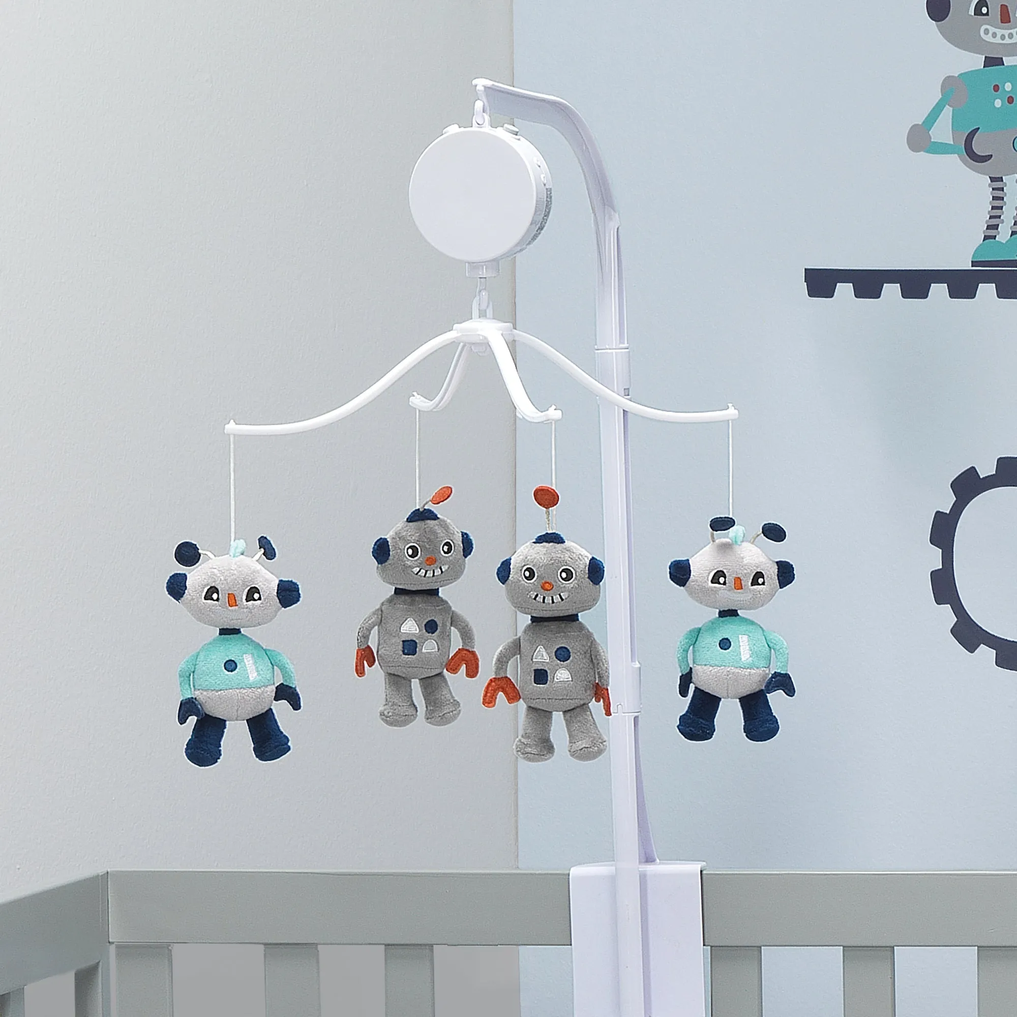 Robbie Robot Musical Baby Crib Mobile