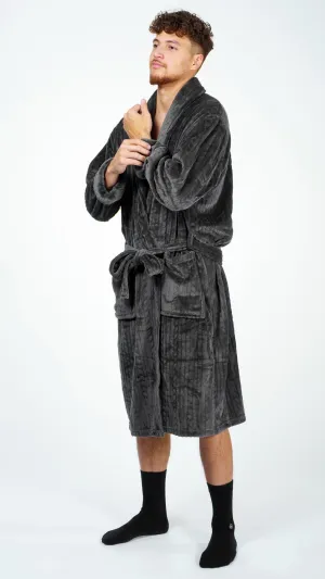 Robe de chambre Wanted Cable Grise