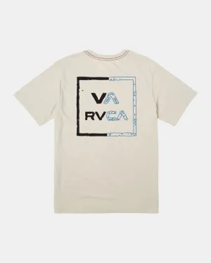 RVCA VA ALL THE WAY TEE - MIRAGE