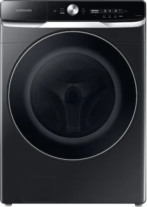 Samsung WF50A8800AV 27 Inch Front Load Smart Washer with 5.0 Cu. Ft. Capacity, AI Powered Smart Dial, OptiWash™, CleanGuard™, Auto Dispense System, 25 Wash Cycles, Steam, Bedding, Super Speed, Child Lock, ADA Compliant, and ENERGY STAR® Certified