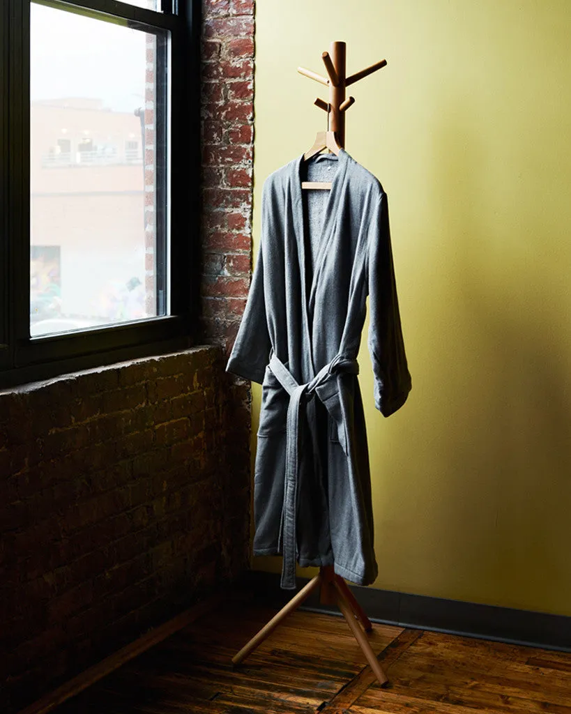 Sumi Gauze and Pile Bathrobe