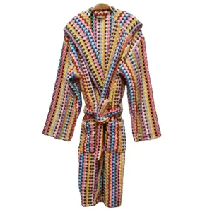 Turkish Terry Towel Bathrobe Multicolor