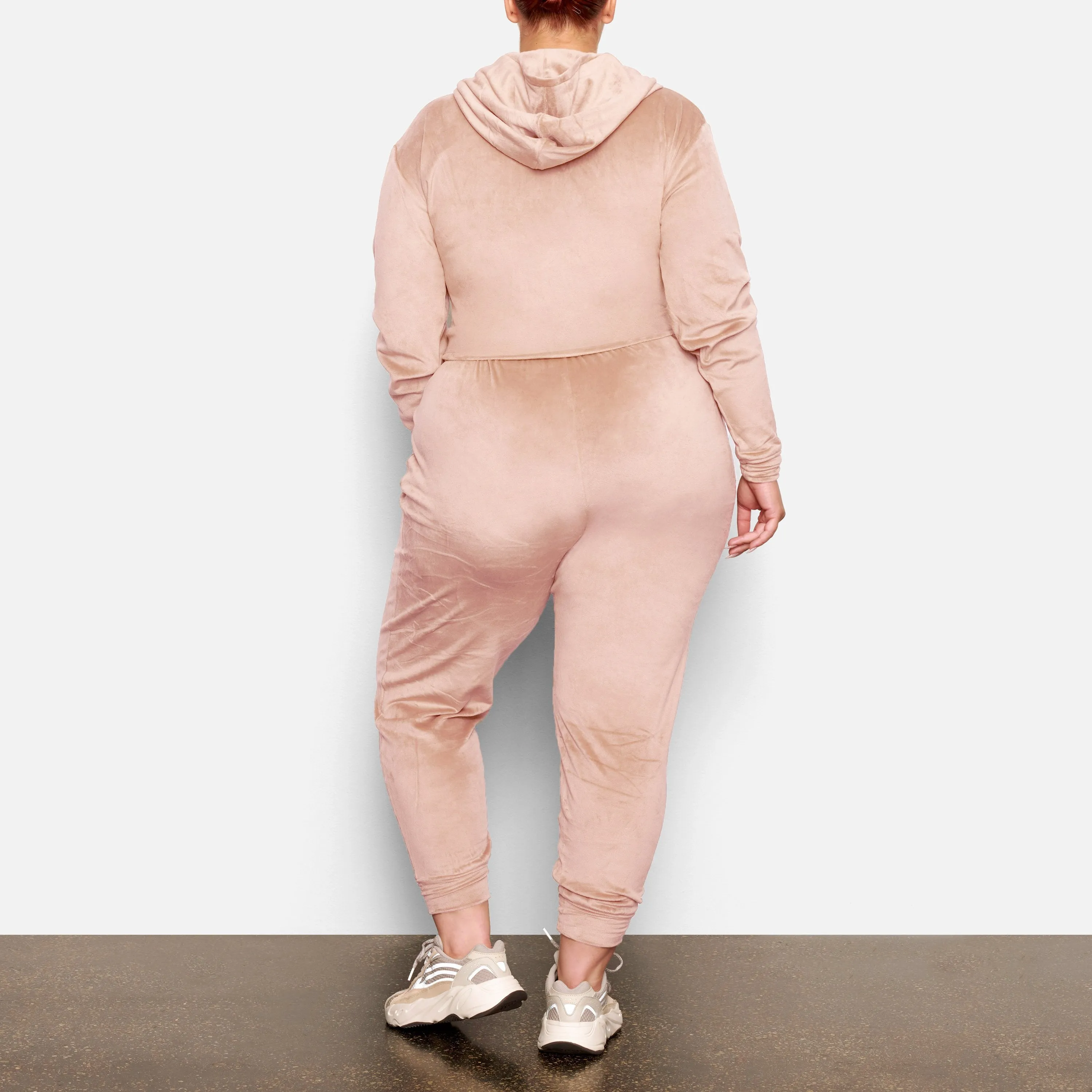 VELOUR HOODIE | DUSK