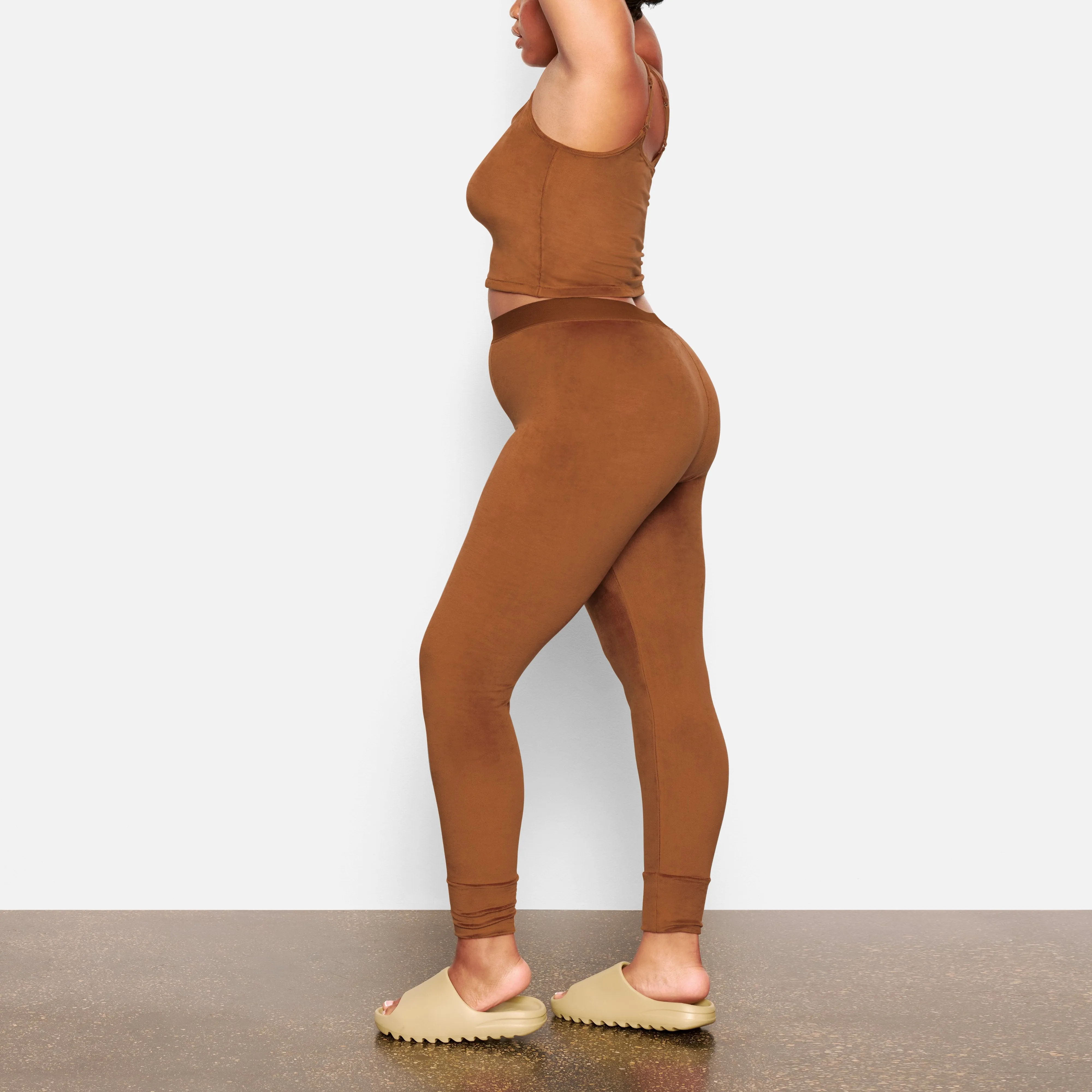 VELOUR LEGGING | COPPER