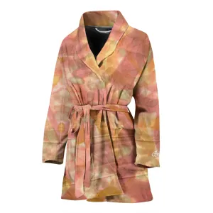 Watercolor Smudge Bath Robe - Women